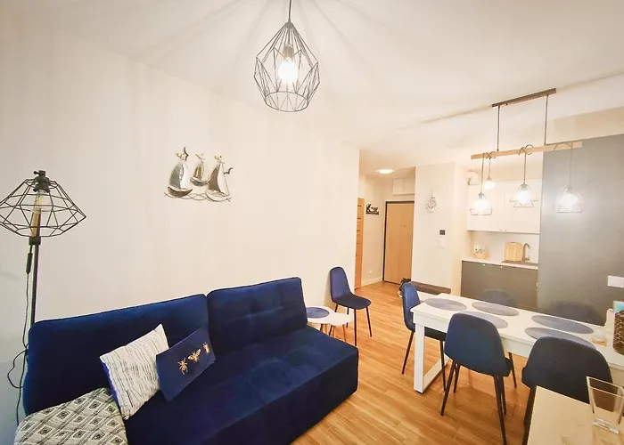 M&k Szafirowy - Wyspa Sobieszewska Apartment Danzig